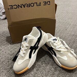 White and Black Sneakers